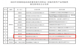 热烈庆祝威泰普科技有限公司入选河南省高质量发展专项资金支持项目